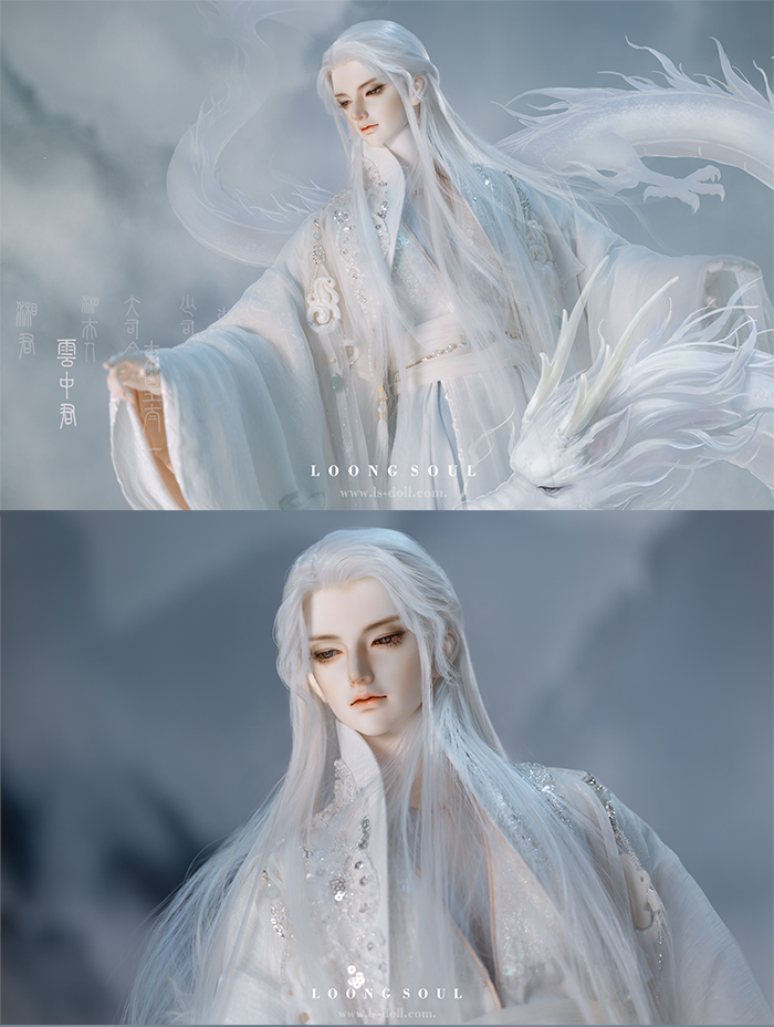 龙魂人形社九歌系列云中君80叔叔bjd娃娃